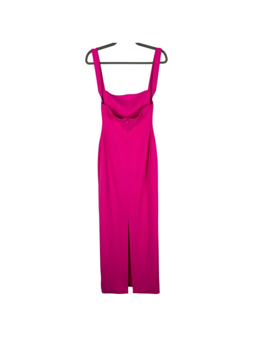 Solace London Hot Pink Square Neck Maxi Dress - Picture 5 of 7